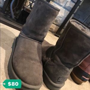 Grey ugg boots